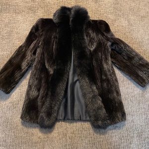Mink coat